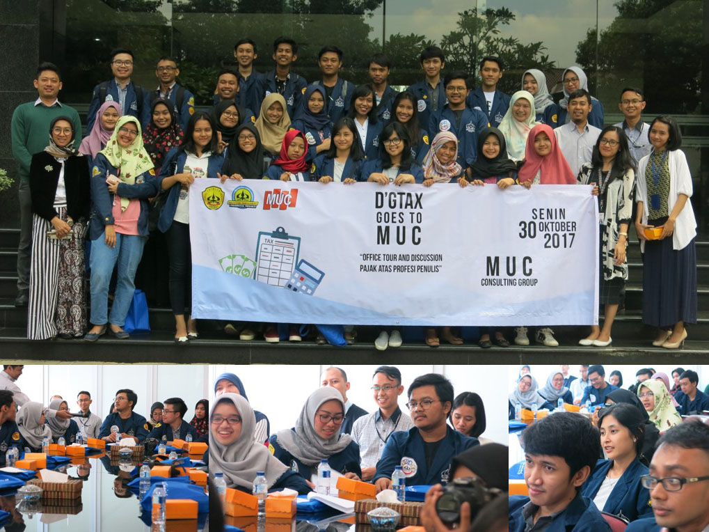 MUC Menerima Kunjungan D’Generation of Tax (D’GTAX) Universitas Trisakti di MUC Building